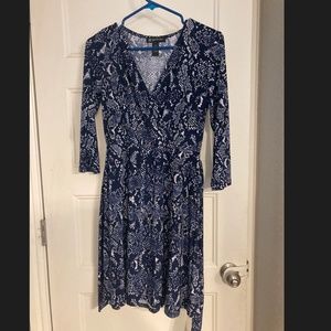 INC international concepts snakeskin print dress
